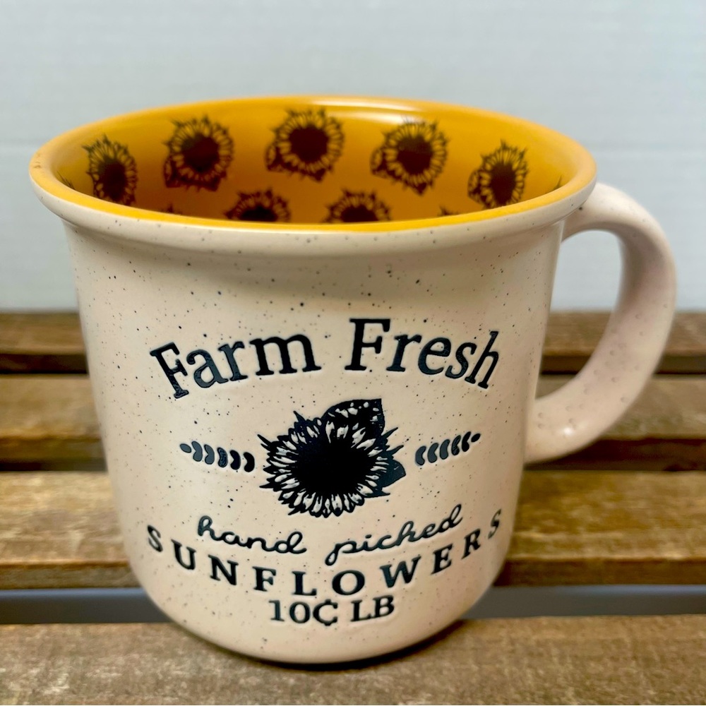 BETTER LIVING- Farm Fresh Sunflower Mug